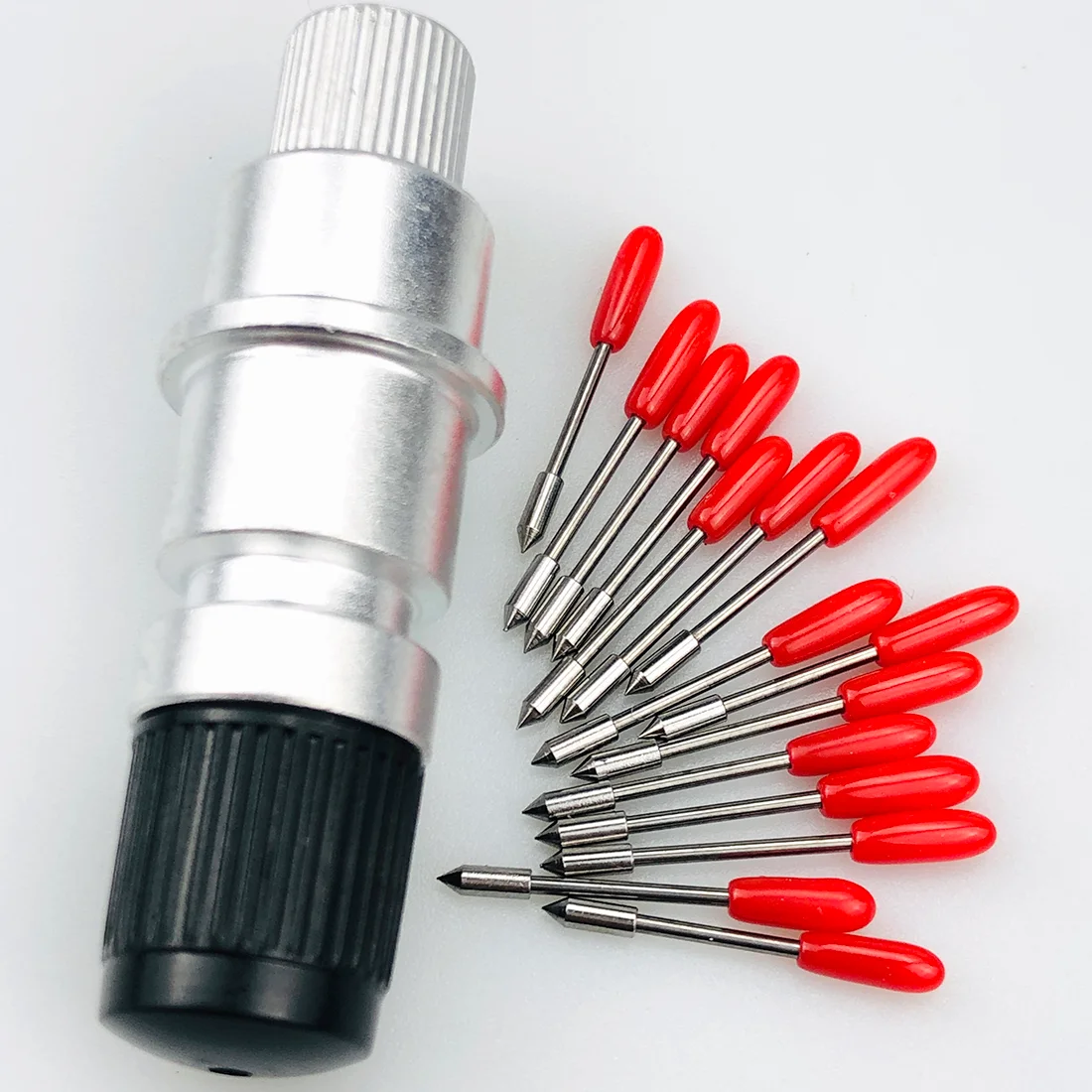 15 шт. CB09 45 ° Стандартный плоттер лезвие виниловый резак для силуэтов график Cameo 1/2/3