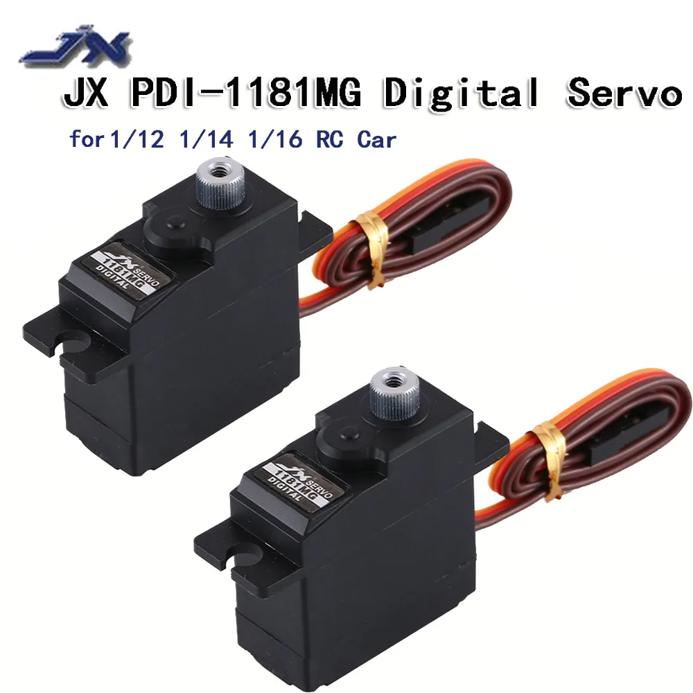Цифровой сервопривод JX с металлической шестерней для WLtoys 3 5 144001 WPL