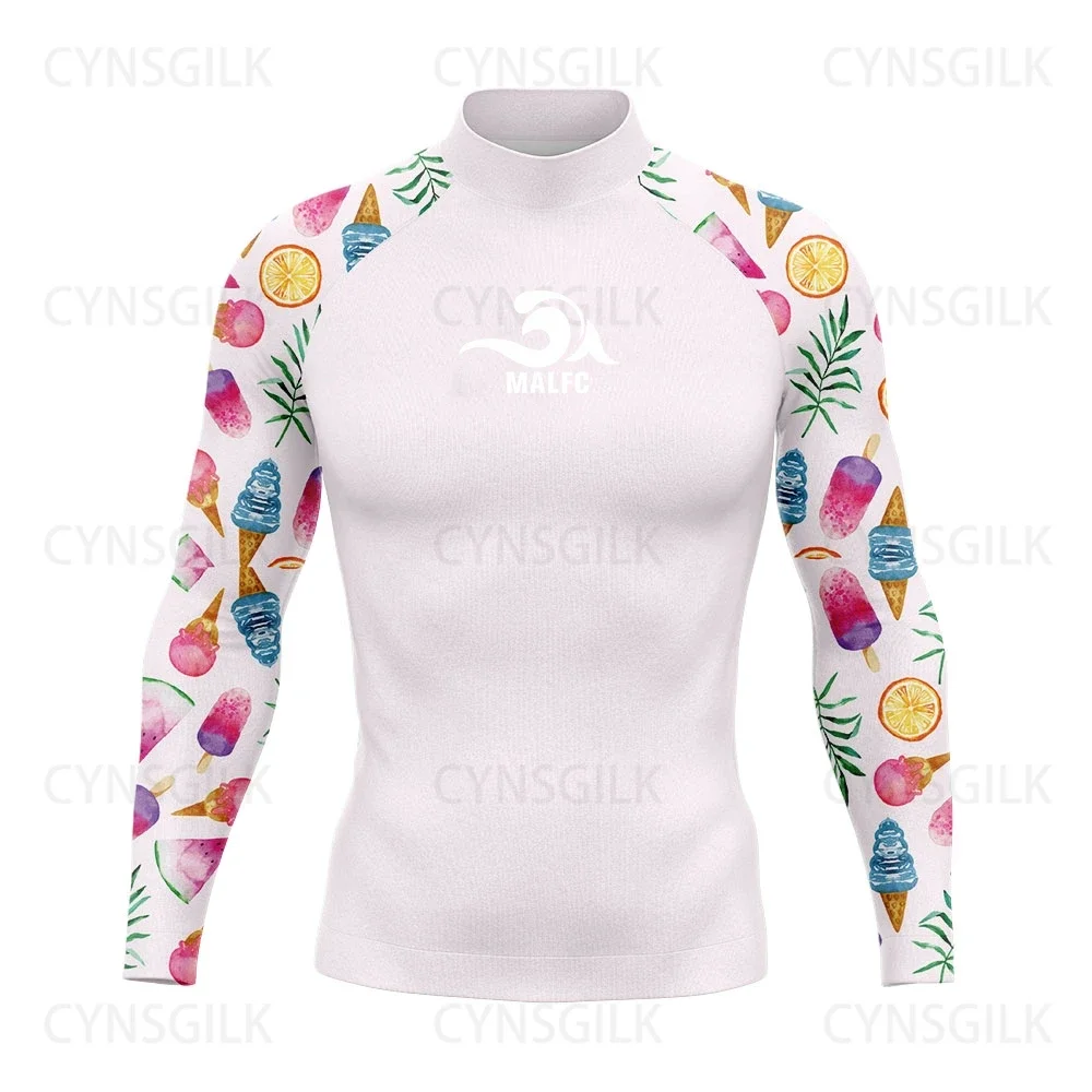 Мужской длинный рашгард с длинным рукавом для серфинга MALFC-Rashguard цвета в