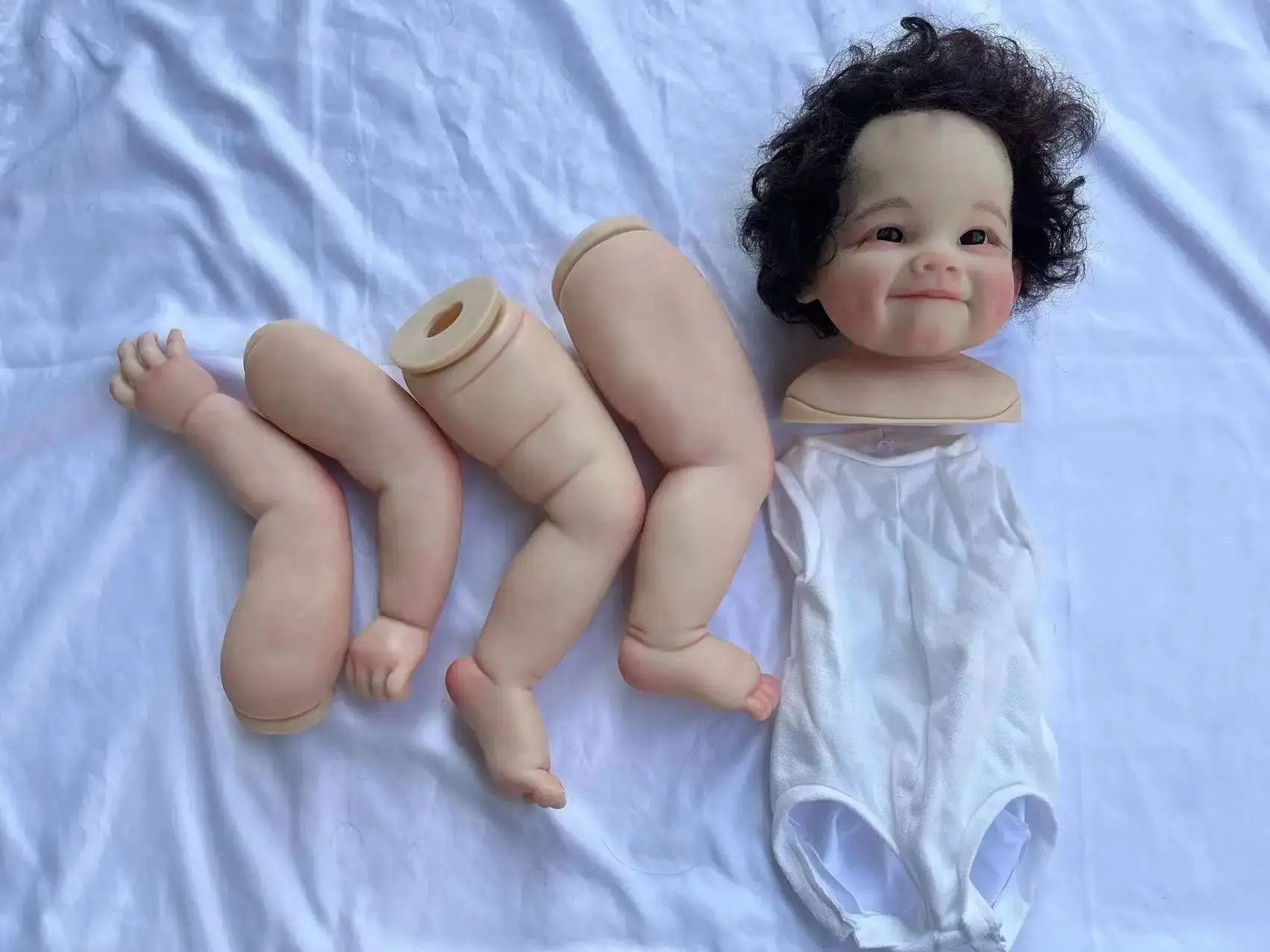FBBD ограниченная поставка по индивидуальному заказу 28-дюймовый реборн ребенок Raya