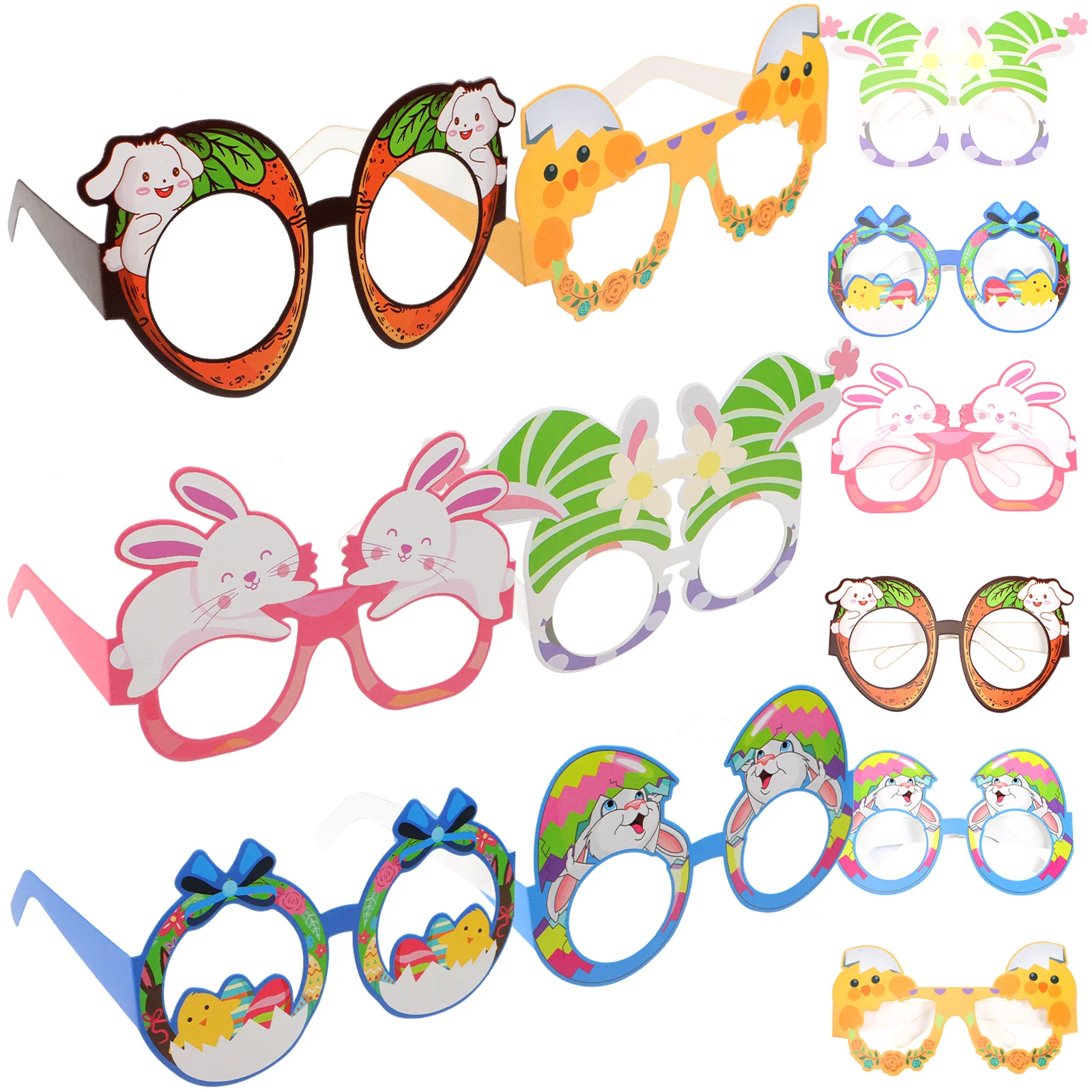 

Glasses Easter Eyeglasses Sunglasses Rabbit Party Props Costume Photo Bunny Novelty Egg Kids Animal Favors Happy Themed