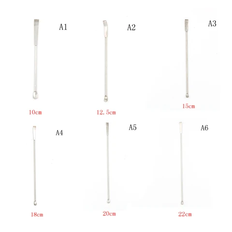 Лабораторная микро лопатка из нержавеющей стали, медицинская ложка, лопатка, лечебная лопатка 10-22 см