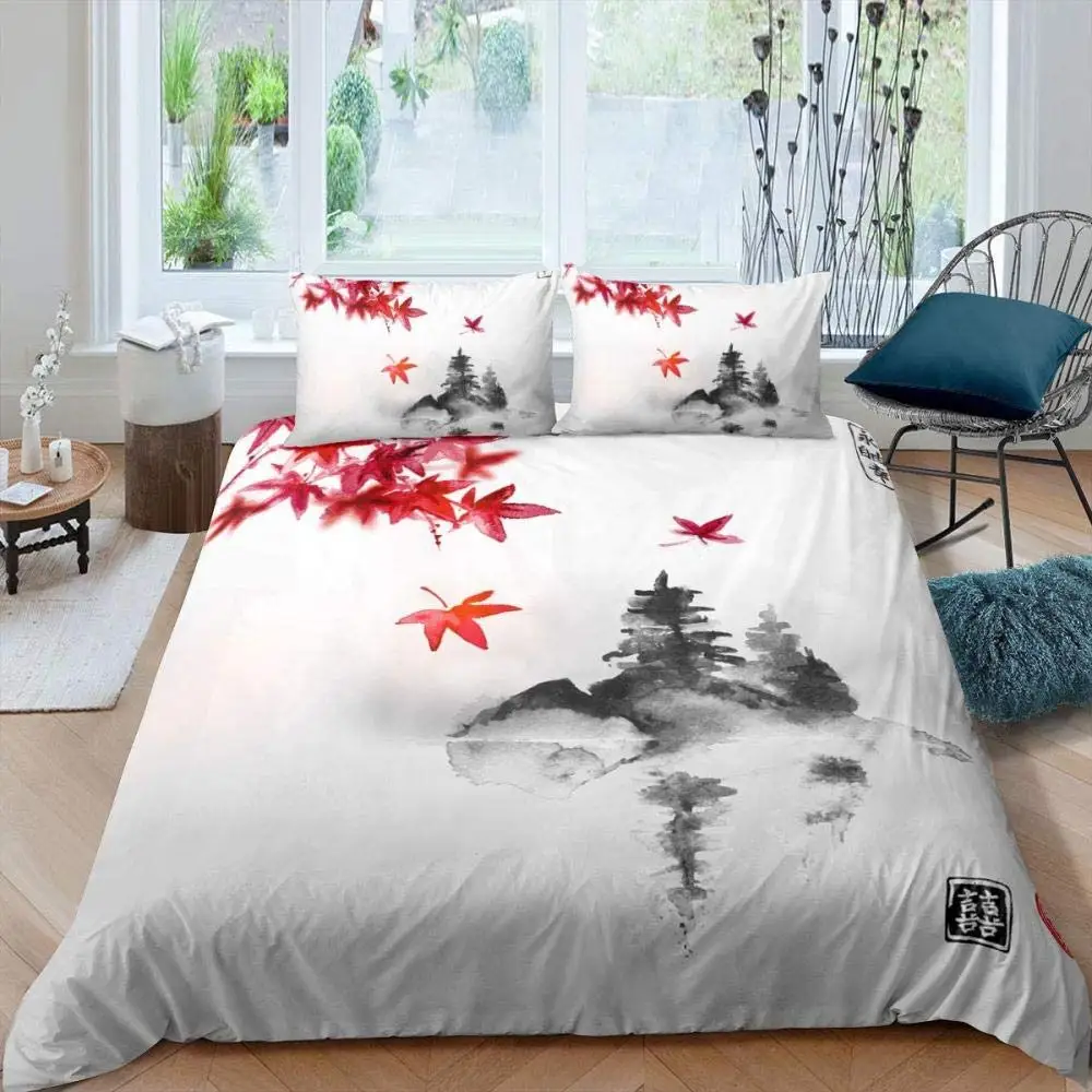 Chinese Traditional Culture Quilt Cover Polyester Comforter 