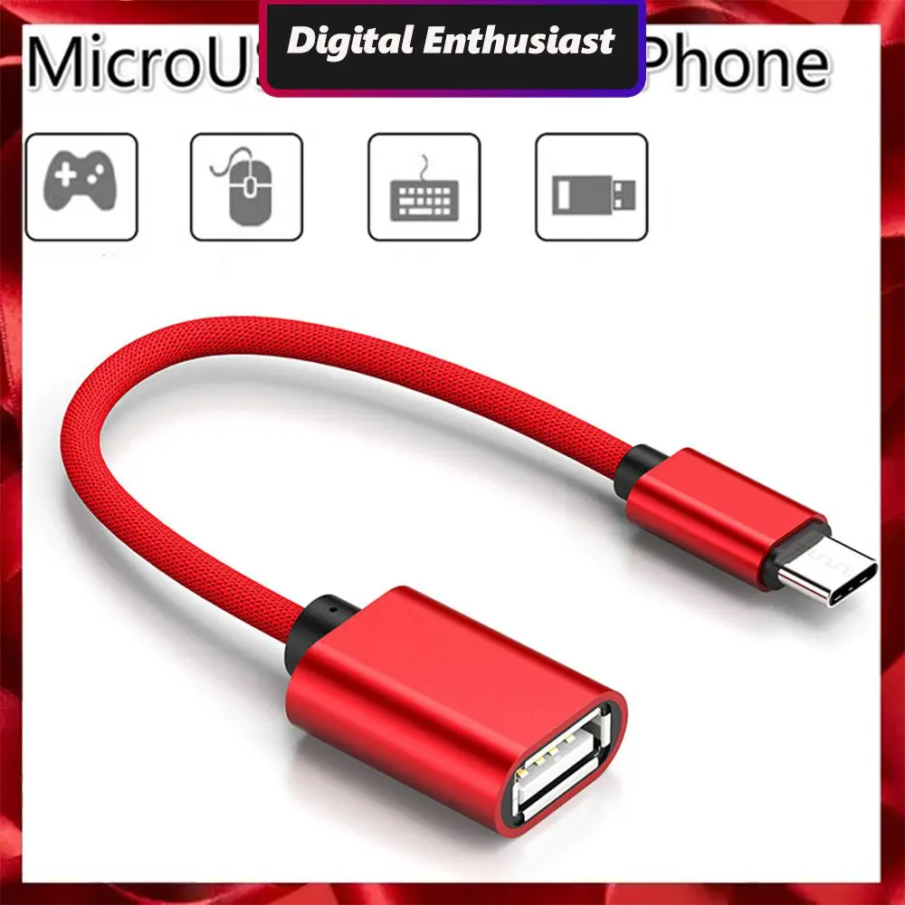 

Cord Adapter Otg Type C Cable High Quality Fast Charging Usb Otg Type C To Usb Adapter Type C Male A Female Otg Data