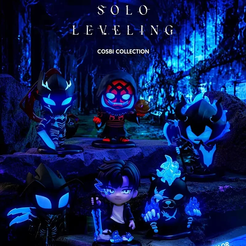 Фото Коллекционная мини-фигурка Hot Toys Solo Leveling Cosbi Blind Box из ПВХ, декор для стола, загадочная игрушка-сюрприз, подарок для фанатов №5