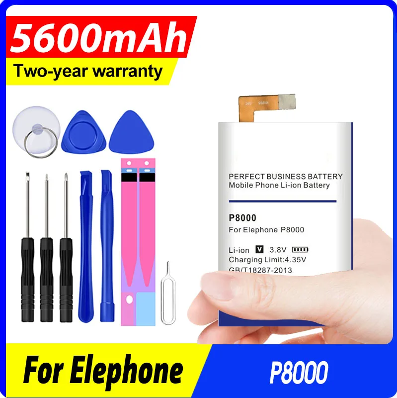 

5600mah Elephone P8000 Battery for Mobile Phone