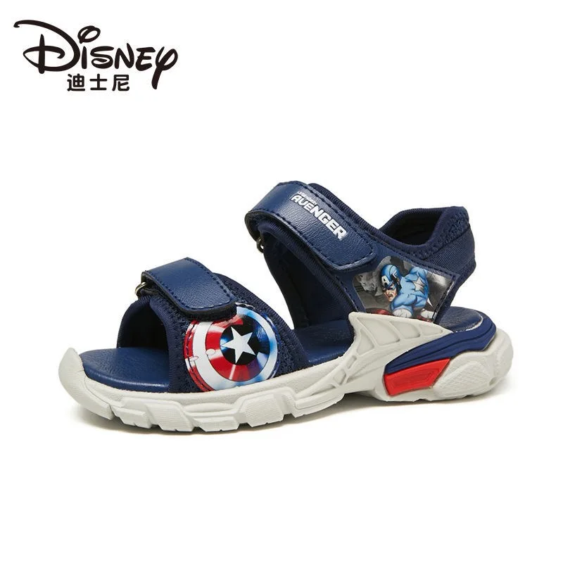 

Disney cartoon boys Girls Sandals Summer New frozen elsa Student Soft-soled Slippers Non-slip Baby Captain America Fashion Shoes