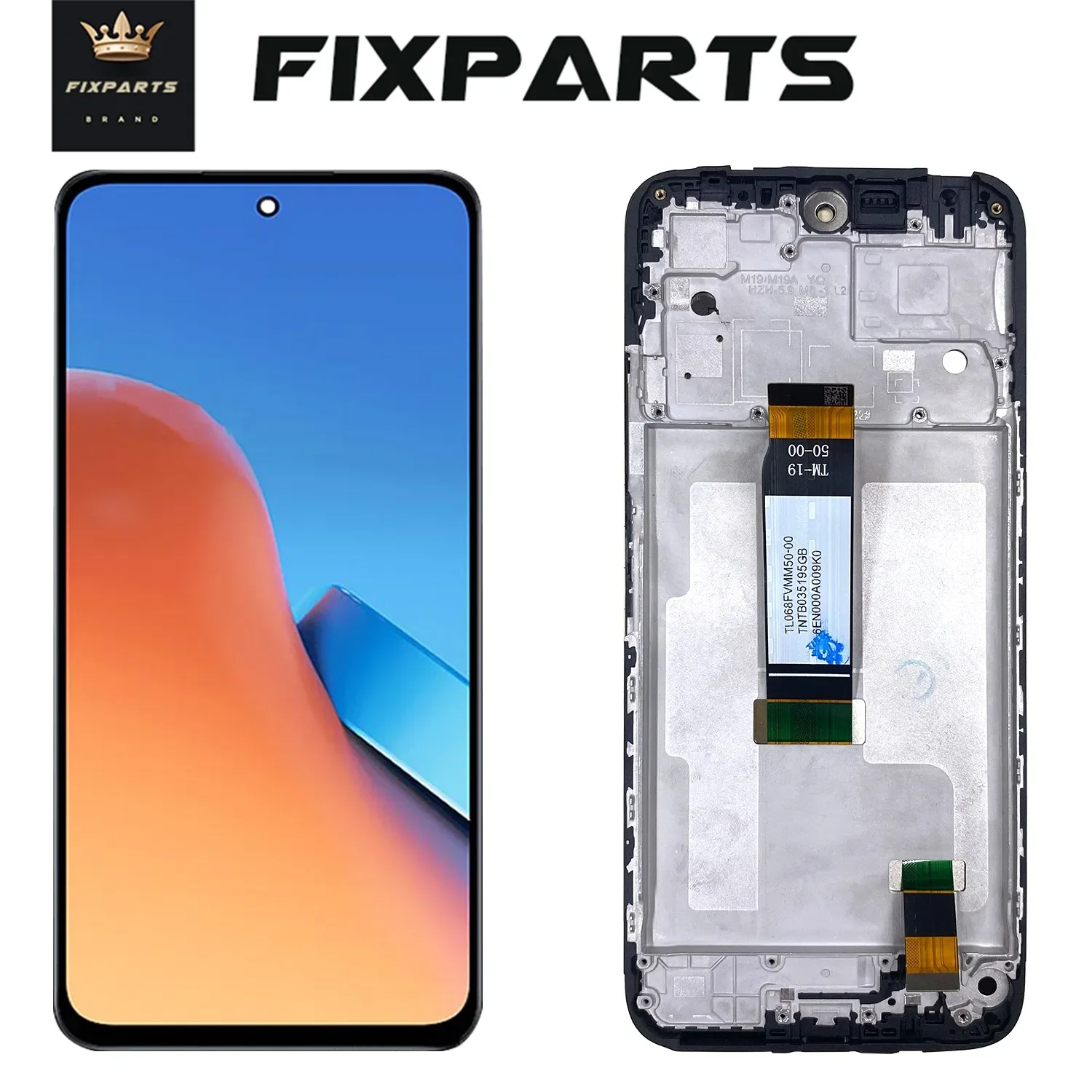 ЖК-дисплей для Xiaomi Redmi 12 с сенсорным экраном дигитайзер в сборе детали 23053RN02A экран