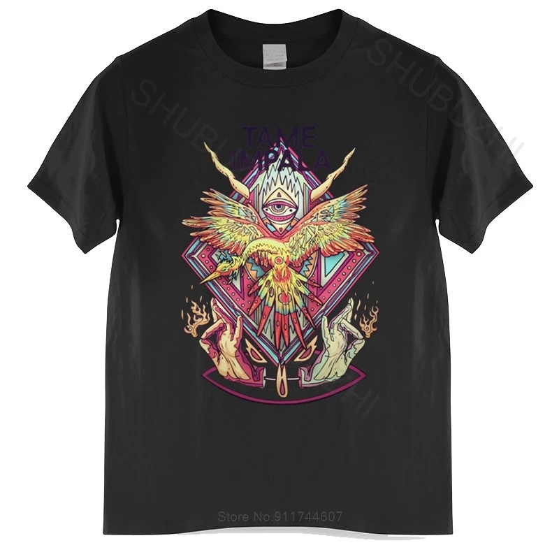 Новое поступление мужская футболка новый модельер Tame Impala Let It Happen новая модная