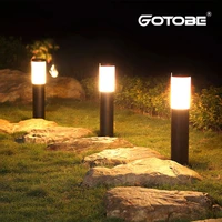 led outdoor solar lawn lamps pathway lights waterproof garden decoration light for landscape path yard patio