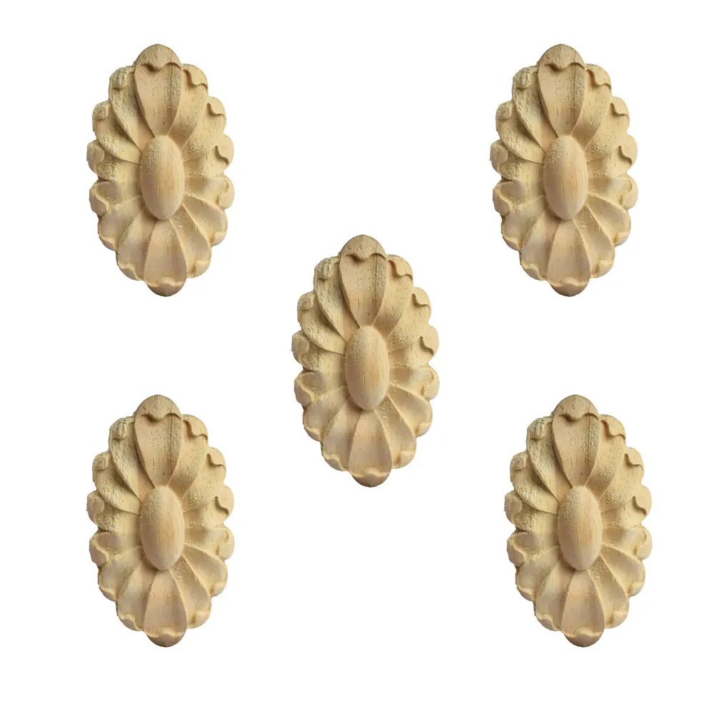 

5 шт., резьба по дереву, 6/8/10 см