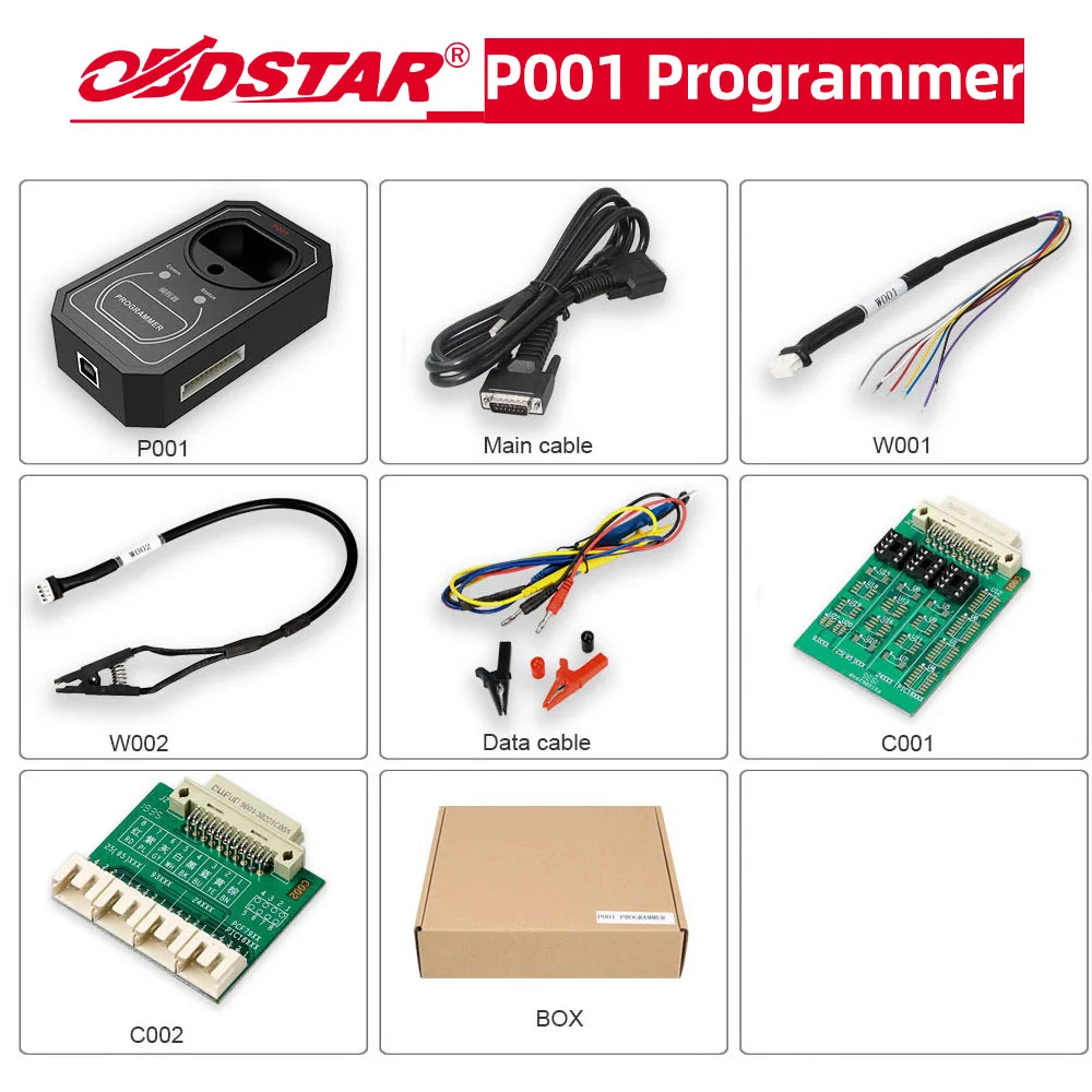

Программатор OBDSTAR P001 3 в 1 для серии X300 DP/ Key Master DP/MS80/X300 MINI