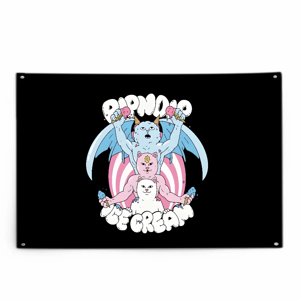 R-RipndipES флаг с котом