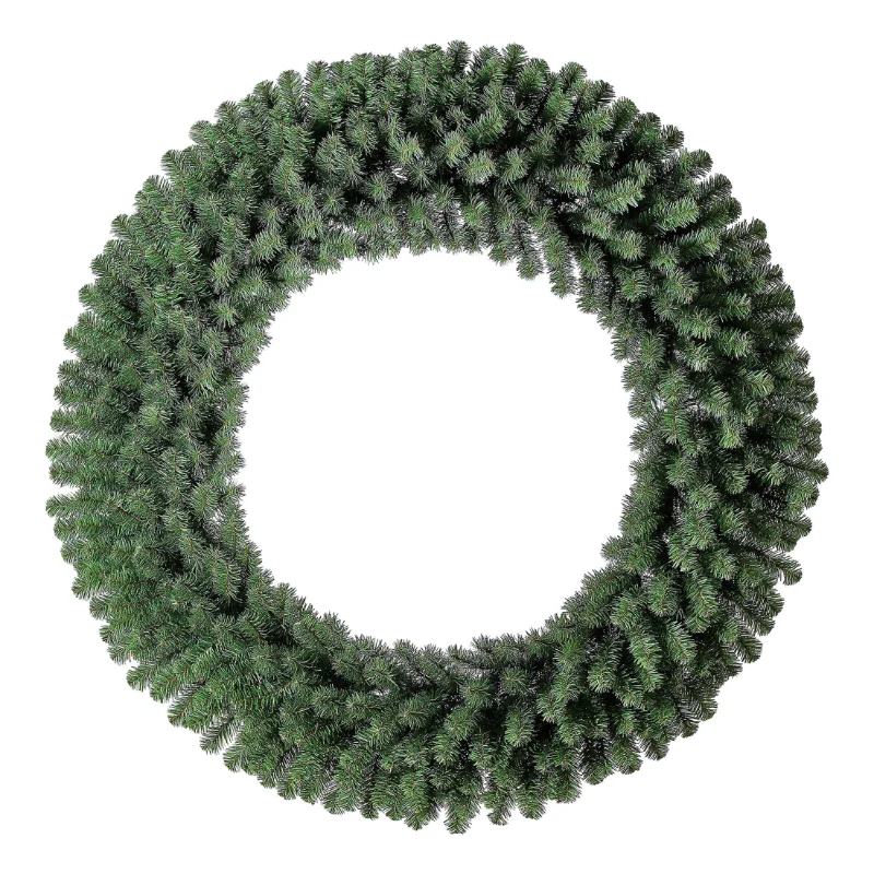 

48" Non-Lit Basic Artificial Christmas Wreath Home Decor Wedding Decorations