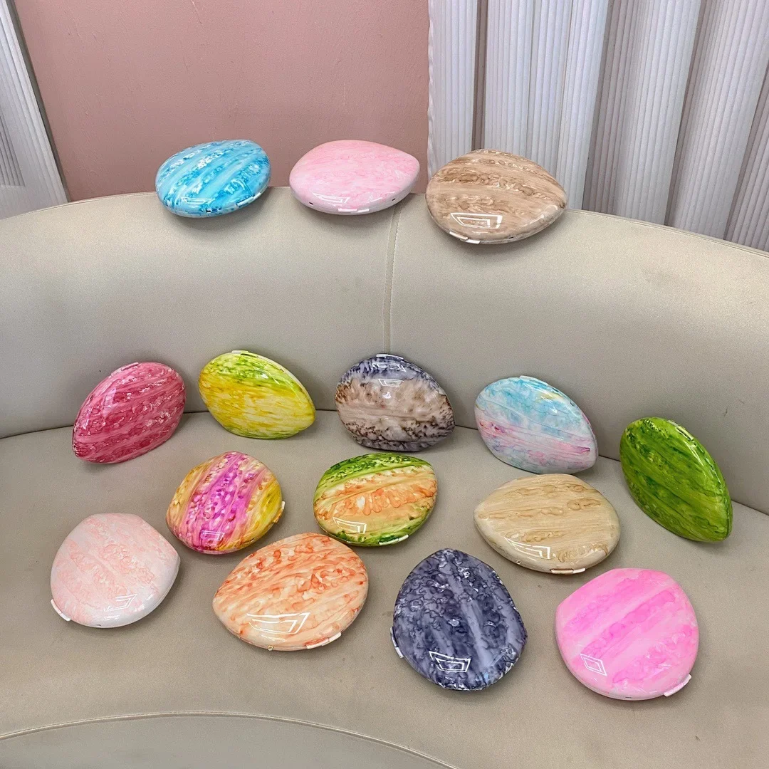 Золотая акриловая блестящая металлическая коробка для гусиных яиц глянцевая