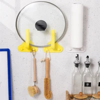 kitchen accessories punch free under cabinet paper roll rack towel holder tissue hanger storage rack for bathroom toilet