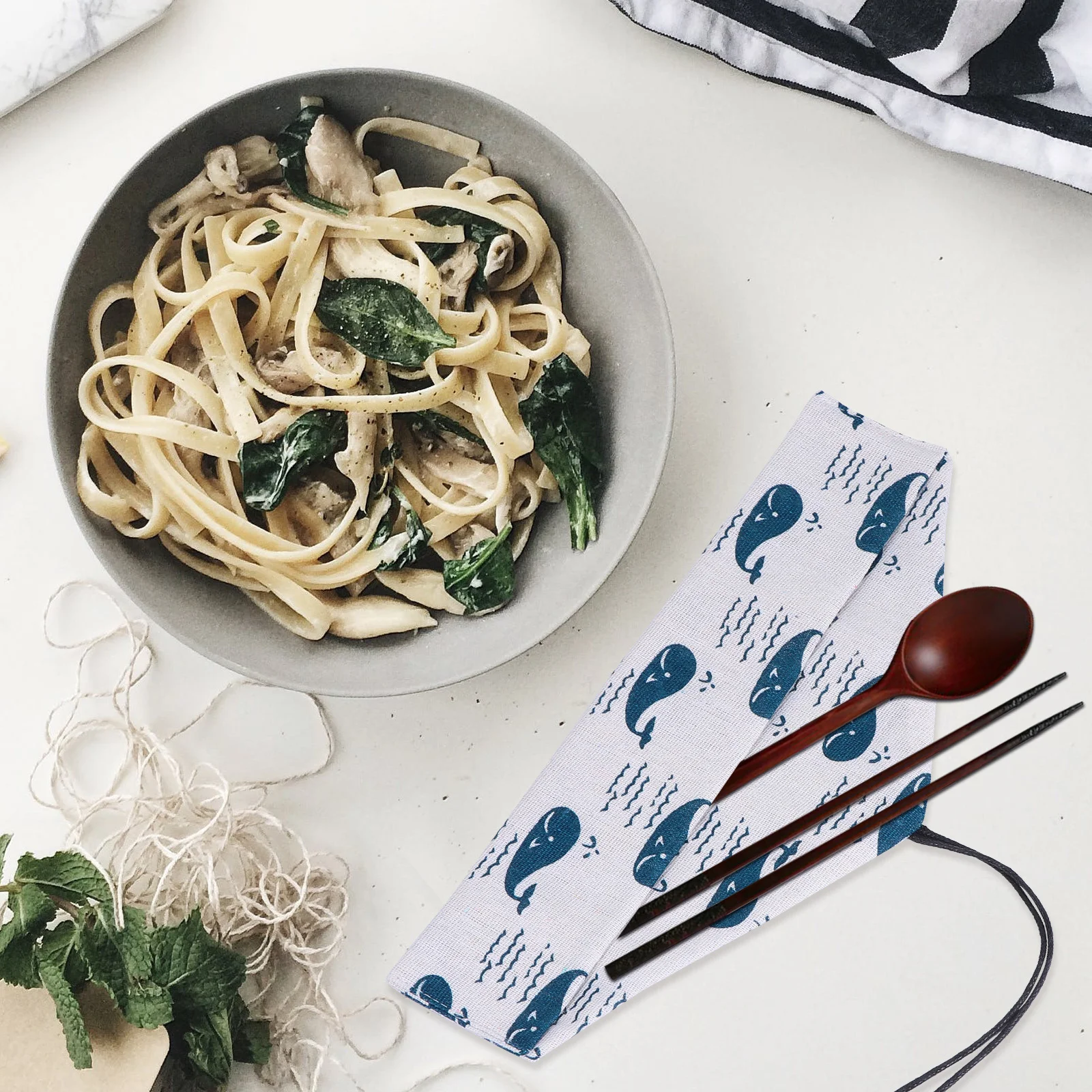 5 шт. сумка для хранения столовых приборов домашняя посуда путешествий