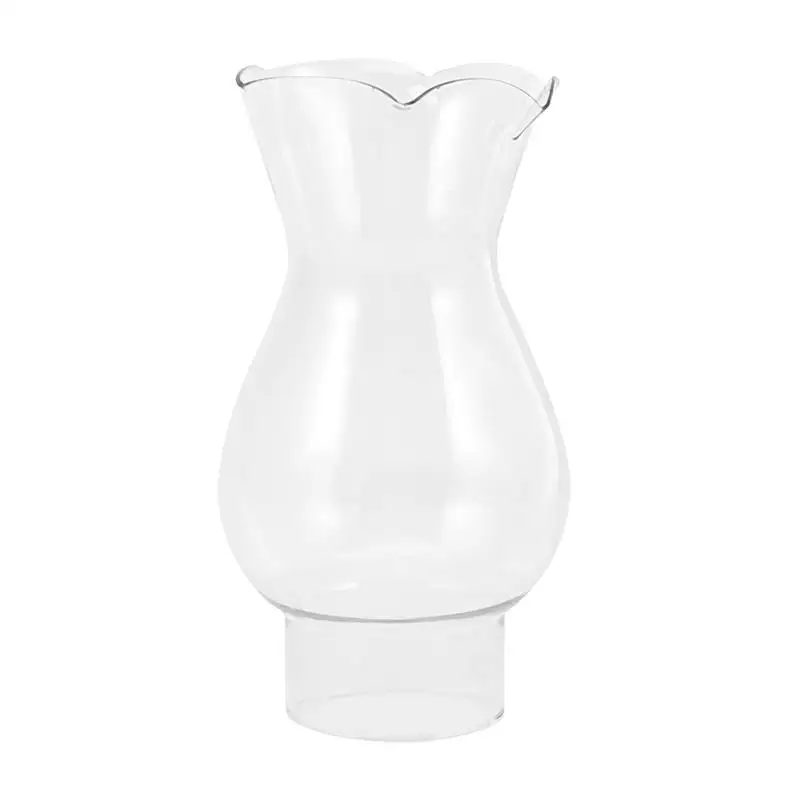 

Glass Oil Lamp Shade Kerosene Lamp Cover for Home Decoration Outdoor Camping
