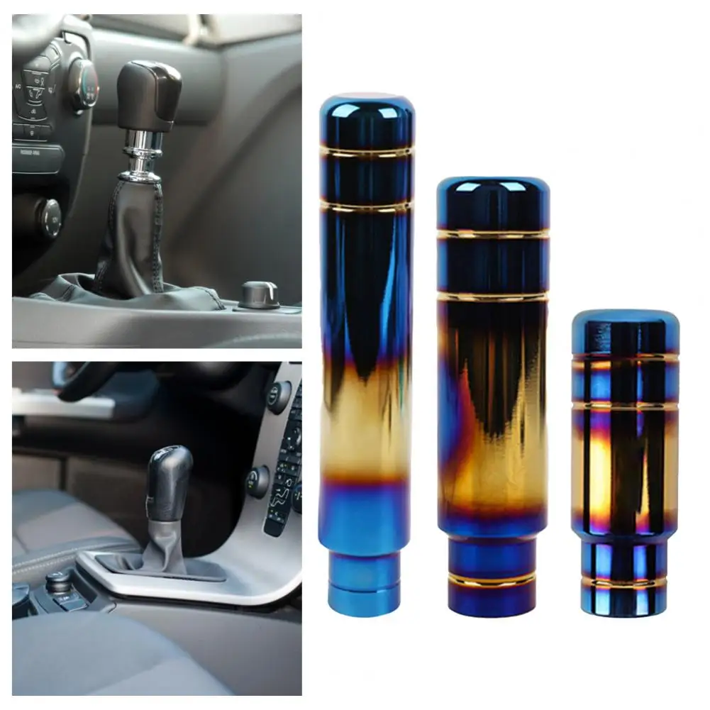

Gear Shifter Stick Convenient Decorative Lightweight Car Styling Knurled Gear Shift Knob for Car
