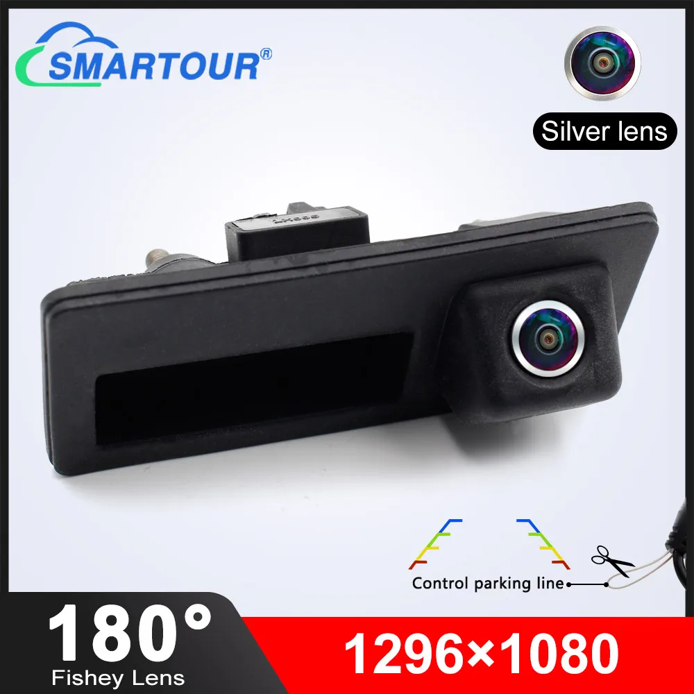 

Smartour 180 ° Серебряный объектив HD 1080P Автомобильная камера заднего вида для Audi A3 A4 A5 A6 S5 для Passat Golf Polo Jetta Tiguan Touareg B6 B7