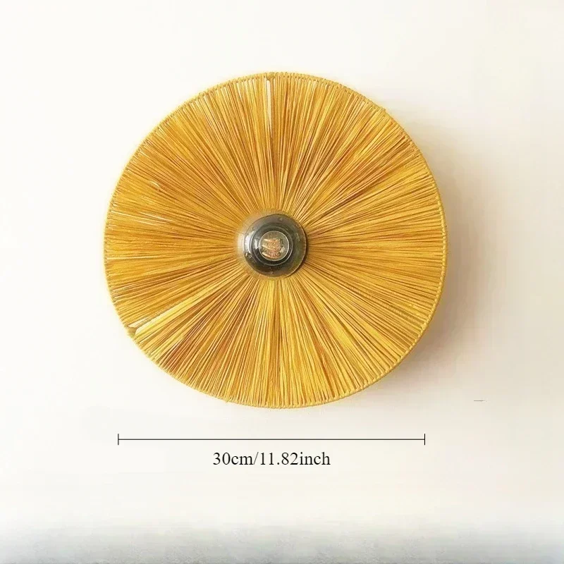 

Настенный светильник Winfordo, соломенный, LED