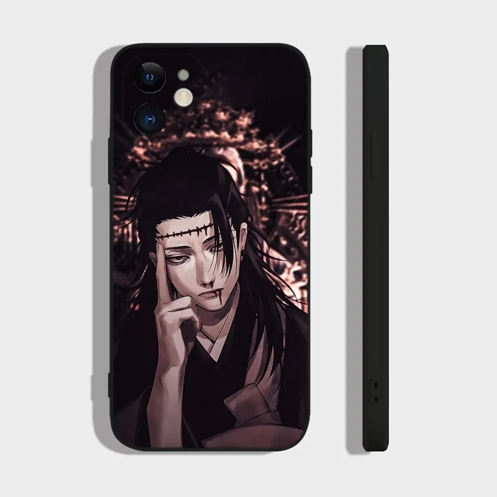 Jujutsu Kaisen G-GetoS Suguru Phone Case For iPhone 16 15 14 13 12 11 Plus Pro Max XR XS X 7 8 SE Mini Silicone Soft