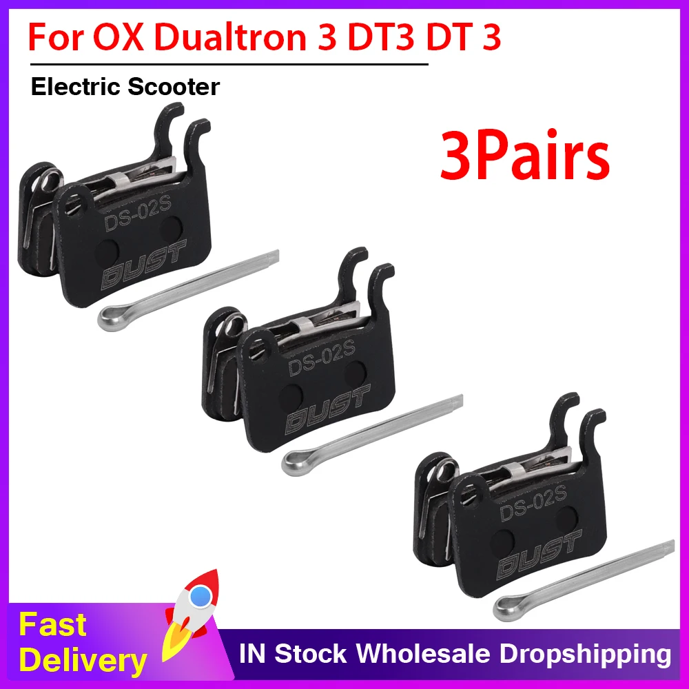 

1/3Pairs Metal Disk Brake Pad for INOKIM OX Dualtron 3 DT3 DT 3 Electric Scooter XTECH HB100 Hydraulic Brake MTB Disc PAD