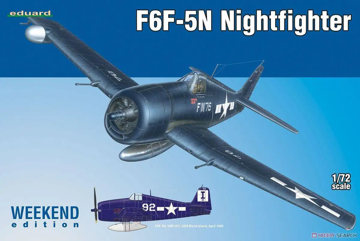 

Eduard 7434 1/72 F6F-5N Nightfighter Week End Edition (Plastic model)