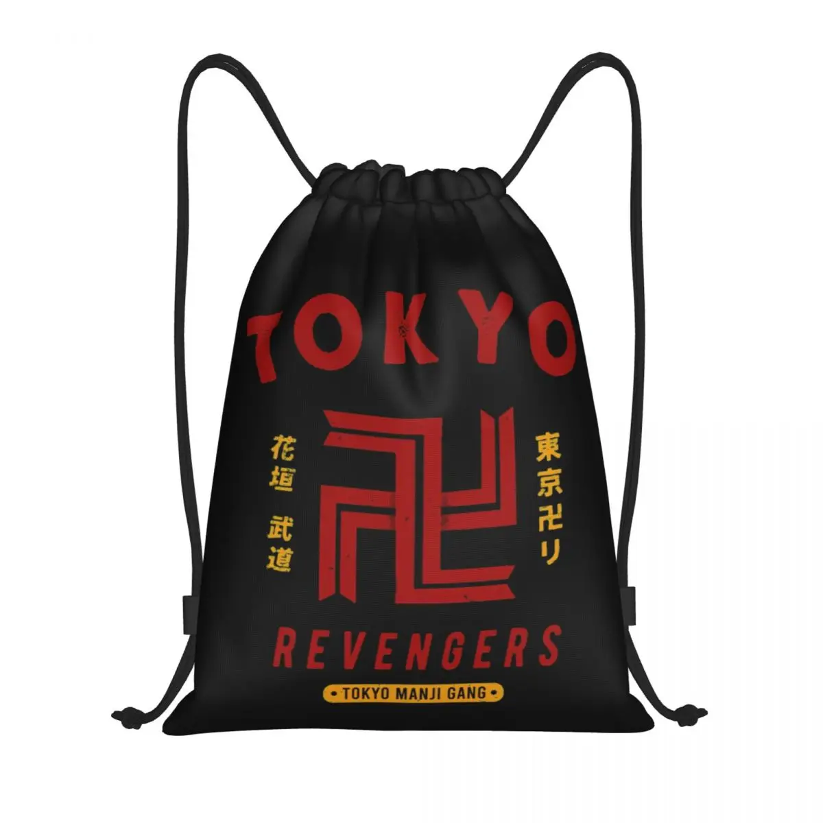 

Tokyo Revengers Takemichi Drawstring Backpack Women Sport Gym Sackpack Portable Anime Manga Tokyo Manji Gang Training Bag Sack