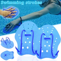 2pcs swimming paddles soft hand webbed gloves swimming paddling non slip hand webs gloves accessories whstore