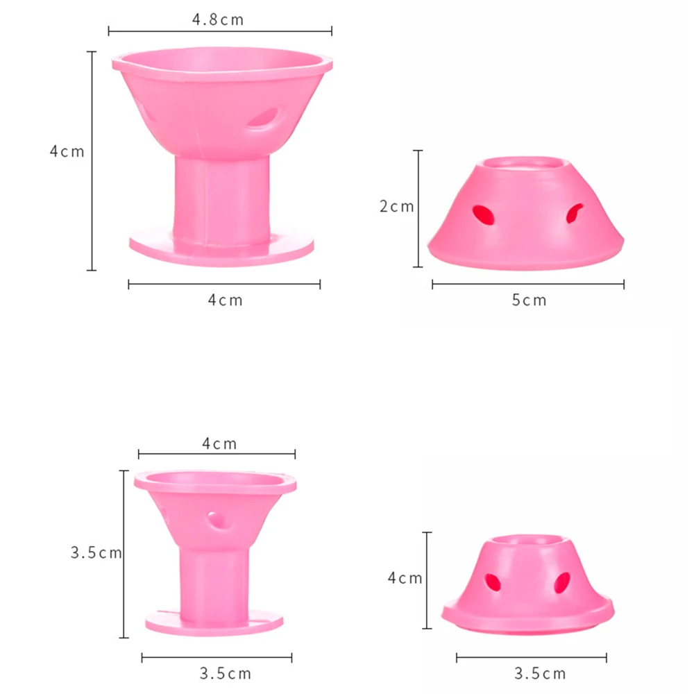 10 шт. мягкие резиновые волшебные бигуди для ухода волос силиконовая Плойка