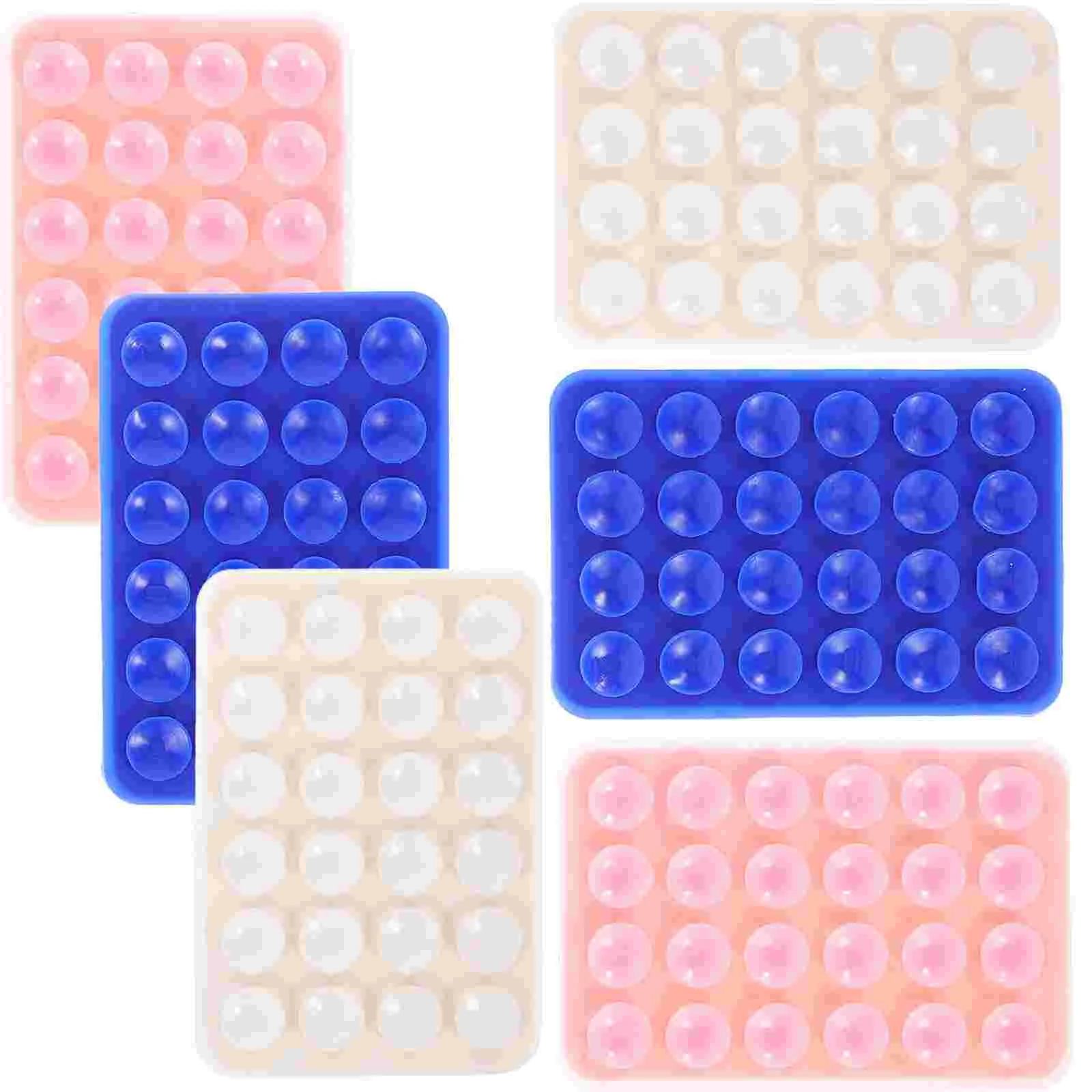 

6 Pcs Stand Case Mount Holder Suction Bracket Silicone Tablet Plane Cup