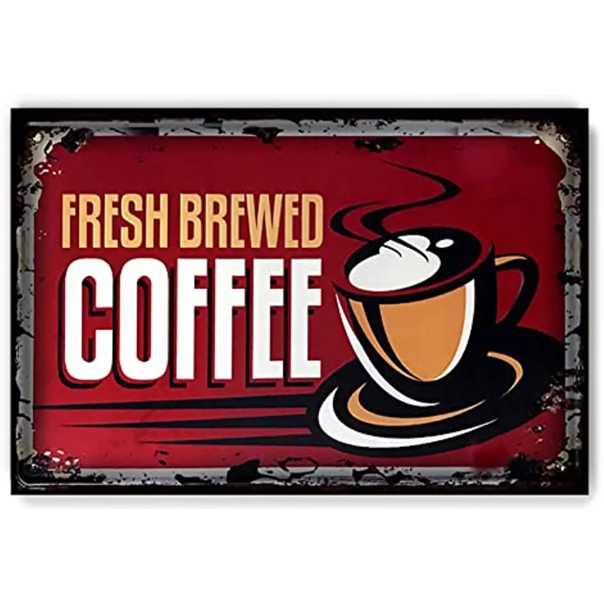 

Фотообои для украшения кофе для паба, ресторанов, кафе, клуба, таблички, мужская пещера, металлическая пластина