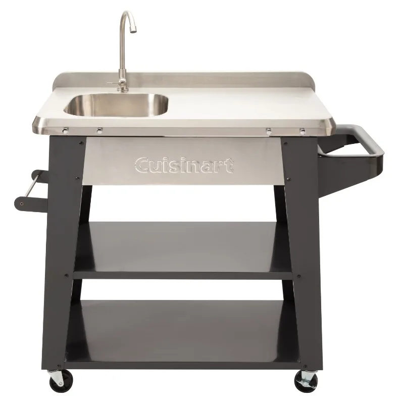 

Cuisinart Deluxe Outdoor BBQ Prep Table