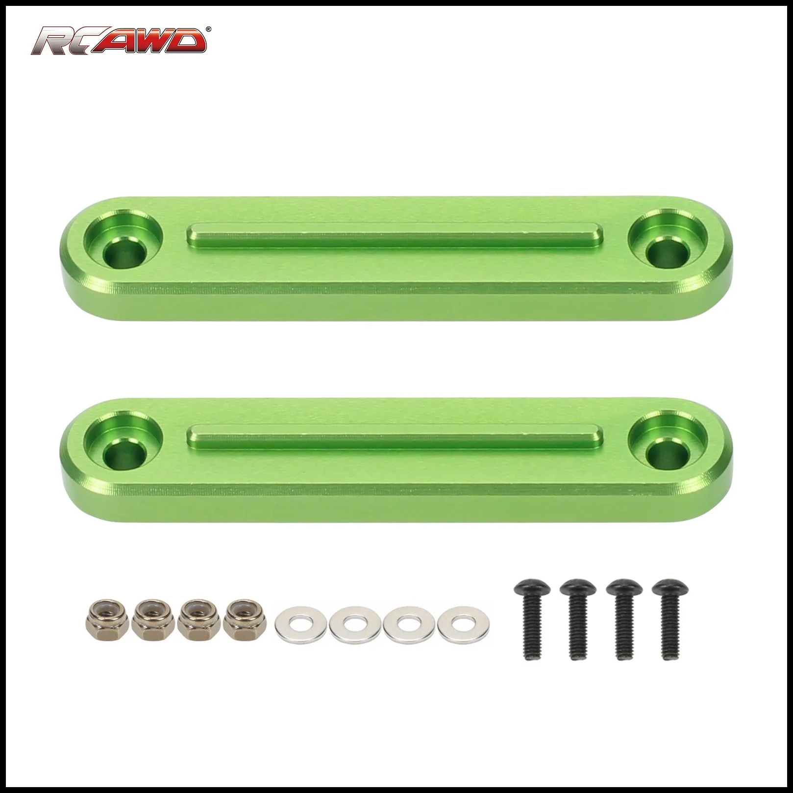 

RCAWD Алюминиевое Крепление для заднего крыла комплект для Arrma 1-8 KRATON известный OUTCAST TALION TYPHON автомобильные дополнительные запчасти