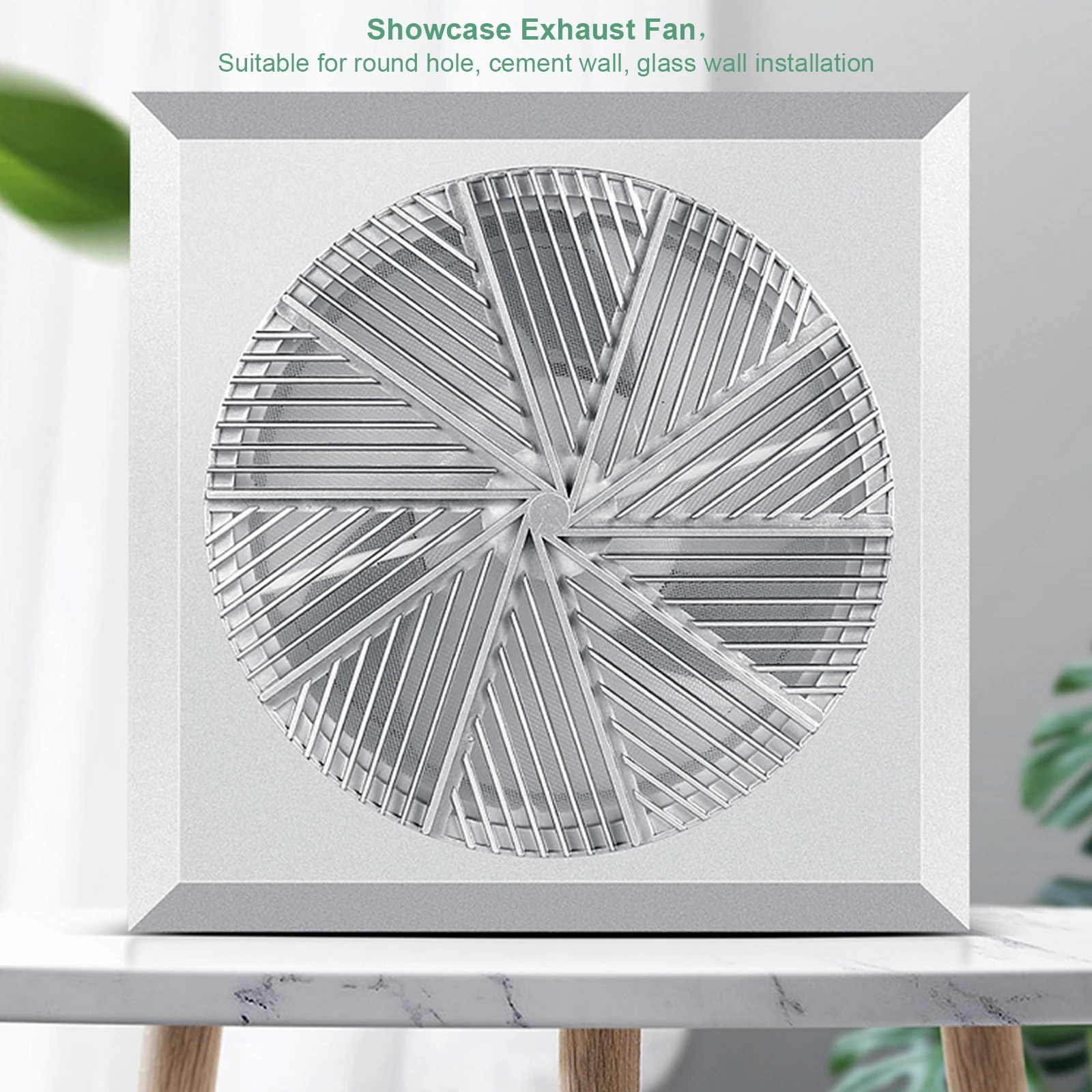 

4''6''8'' Booster Fan Extractor Exhaust Fan Ventilation Pipe Fan for Bathroom Toilet Kitchen Wall Window Stainless Steel Fan