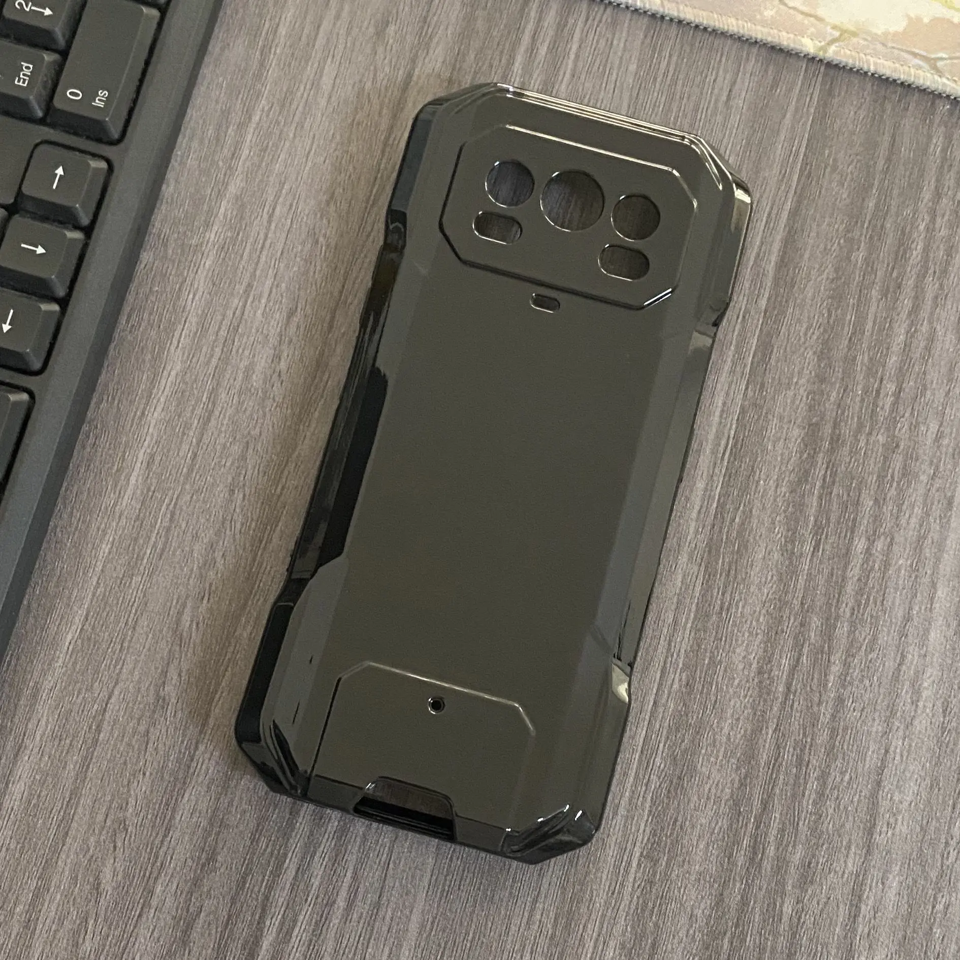 Чехол для Armor 27T Pro матовая мягкая силиконовая задняя крышка из ТПУ Ulefone 27 тонкий