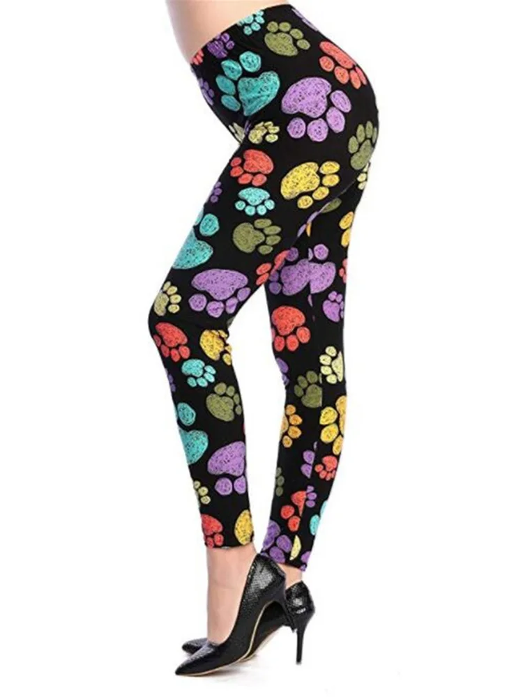 

YSDNCHI High Waist Legging Fashion Women Summer Sexy Legging Elastic Print Fitness Legging Push Up Pants Drop Shipping