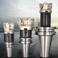 ajx fast feed face milling cutter head sks large feed roughing cutter head mounted insert cnc milling cutter head