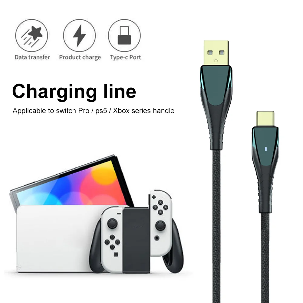

Кабель-удлинитель для зарядки с индикатором, USB Type-C
