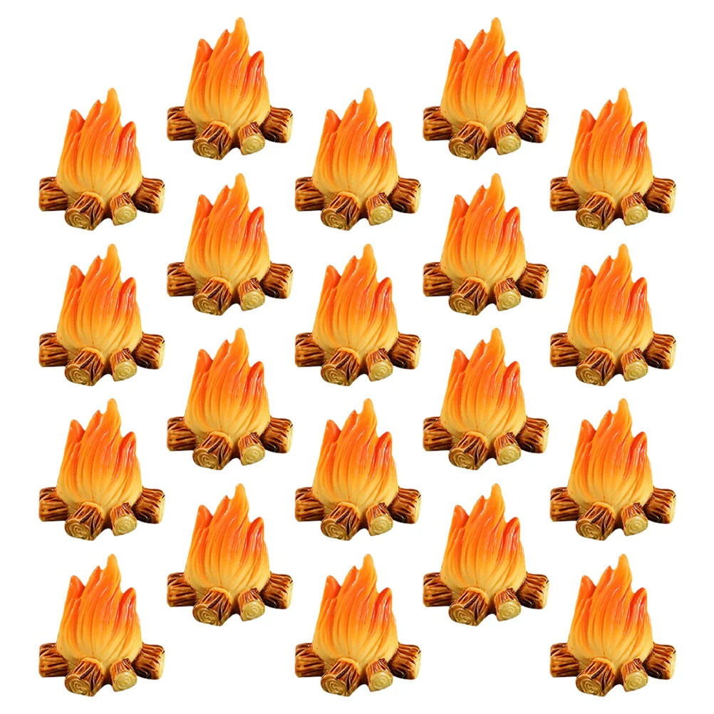 24 шт. украшения ручной работы миниатюрные цветочные горшки для костра ручные