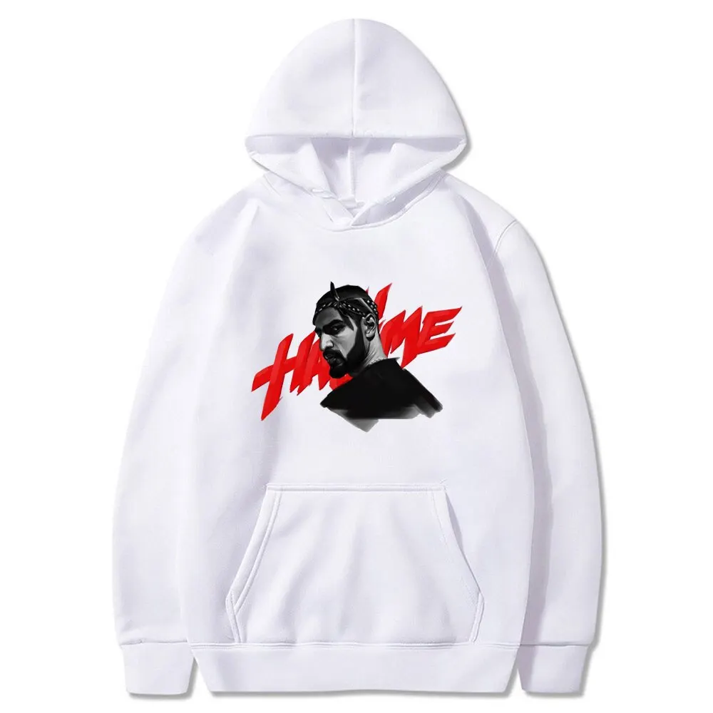 Autumn Men's Hoodie Hajime  Panda Print Unisex Pullover Sweatshirt Street Hip Hop Casual Wear Streetwear