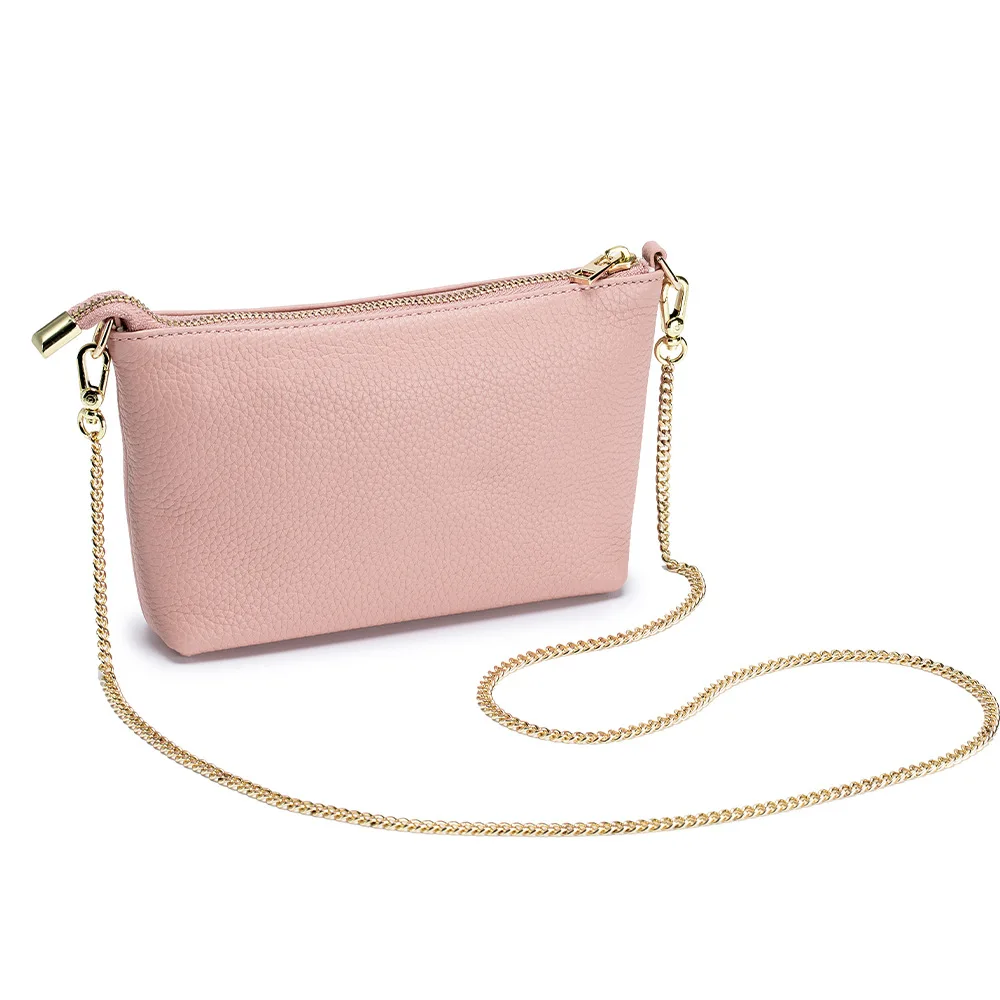 

Fashion Women Crossbody Bag High Quality Genuine Leather Female Mobile Phone Purse Bag Small Chain Shoulder Handbags for Women
