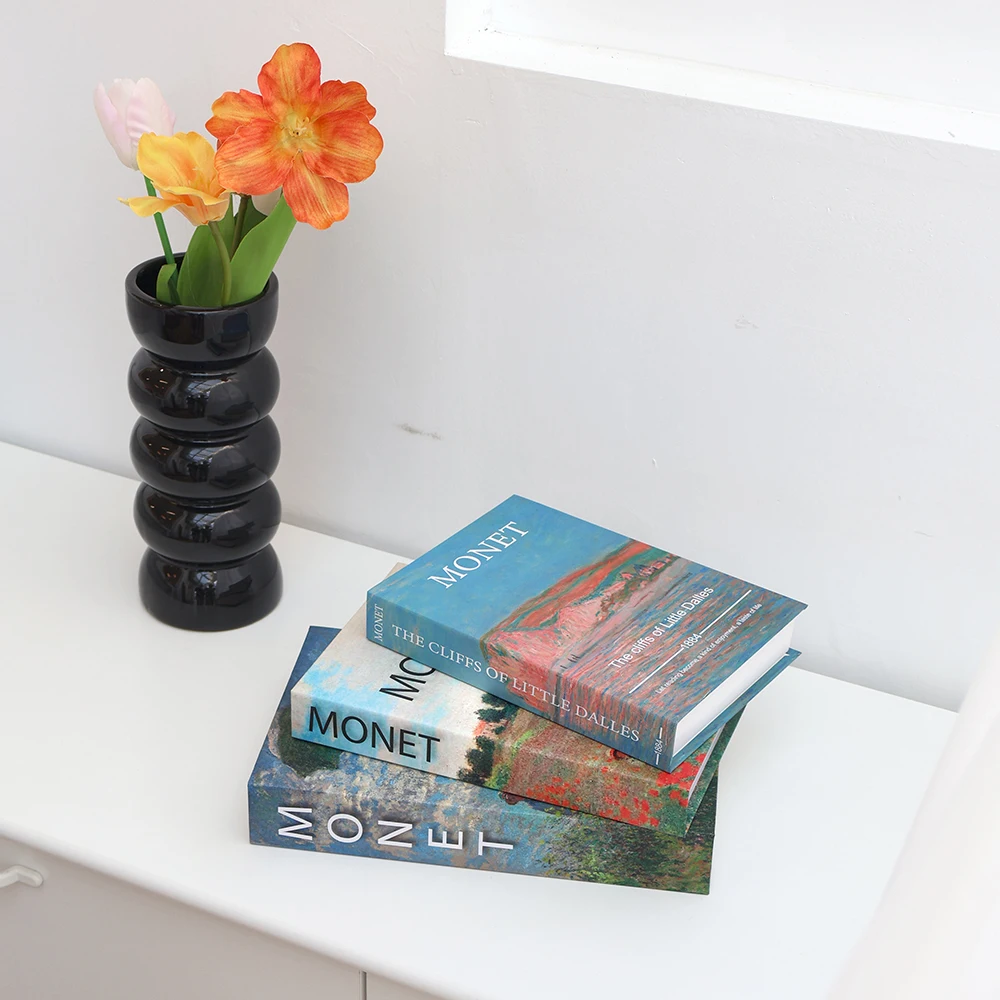 Большой средний и маленький набор из 3 предметов поддельная книга открывающаяся