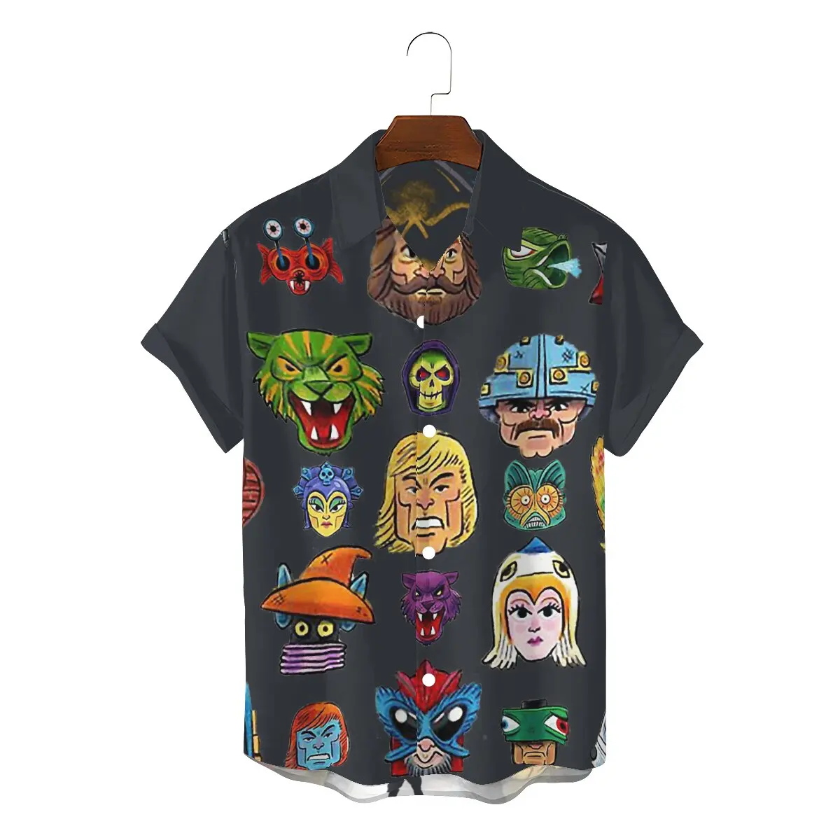 

Faces 3D Shirt For Men He-Man and the Masters of the Universe Adam Cartoon Camisetas Fashion Shirts Homme Print Fluffy
