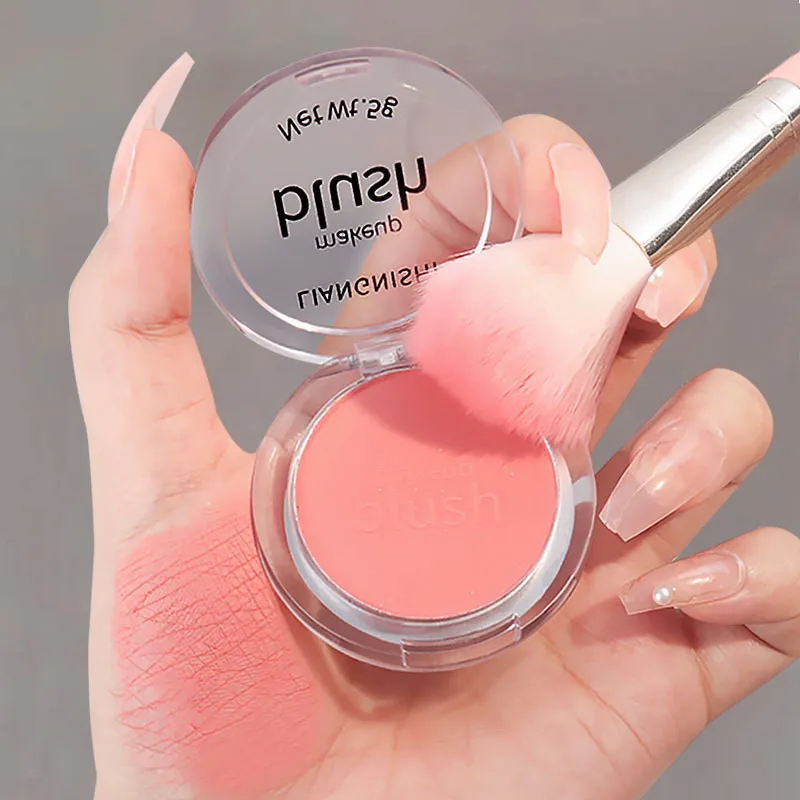 

10 Colors Blush Makeup Palette Peach Pink Purple Red Rouge Eyeshadow Contour Natural Matte Cheek Tint Korean Cosmetics