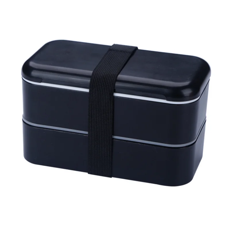 

Cute Japanese Style Bento Plastic Lunch Box Microwave Leakproof Lunch Box Sealed Picnic Box Food Container