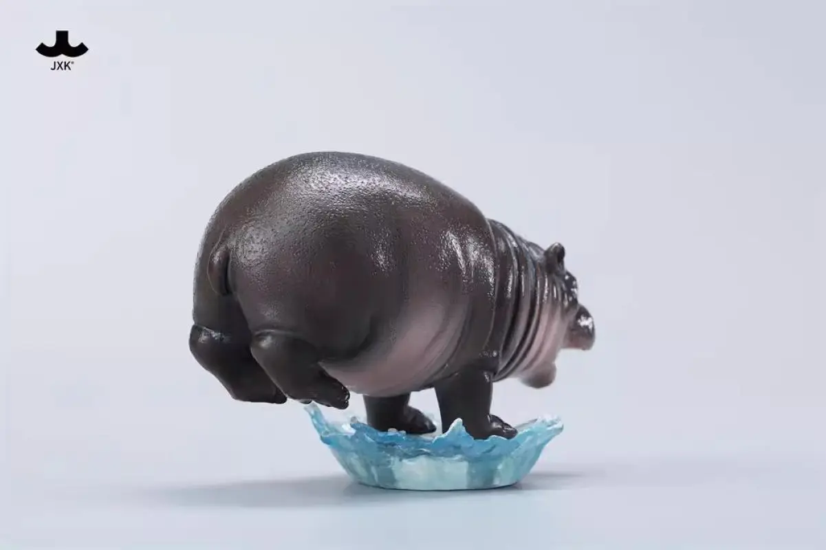 Фото Fanatic JXK JXK265 Hippo 4,0 10 см статическая модель животного орнамент аксессуары в наличии №3