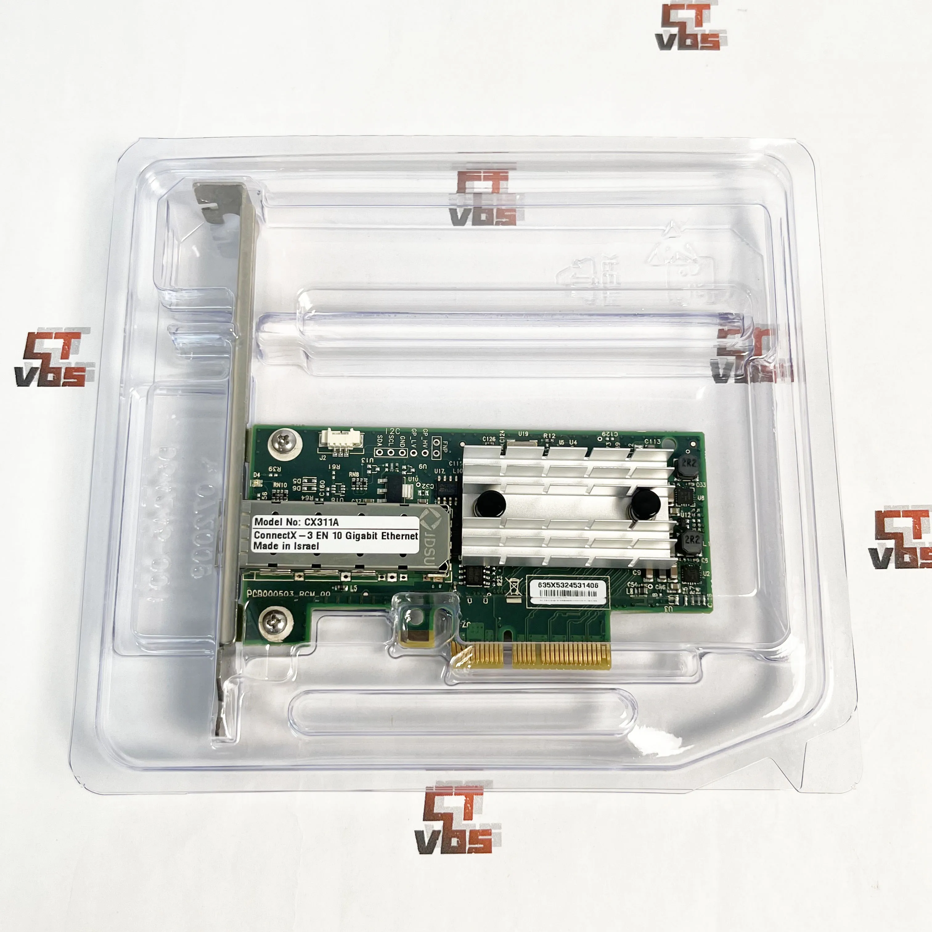 MCX311A-XCAT Mellanox ConnectX-3 CX311A EN 10G Ethernet 10GbE SFP+ PCIe NIC Network Adapter High Profile