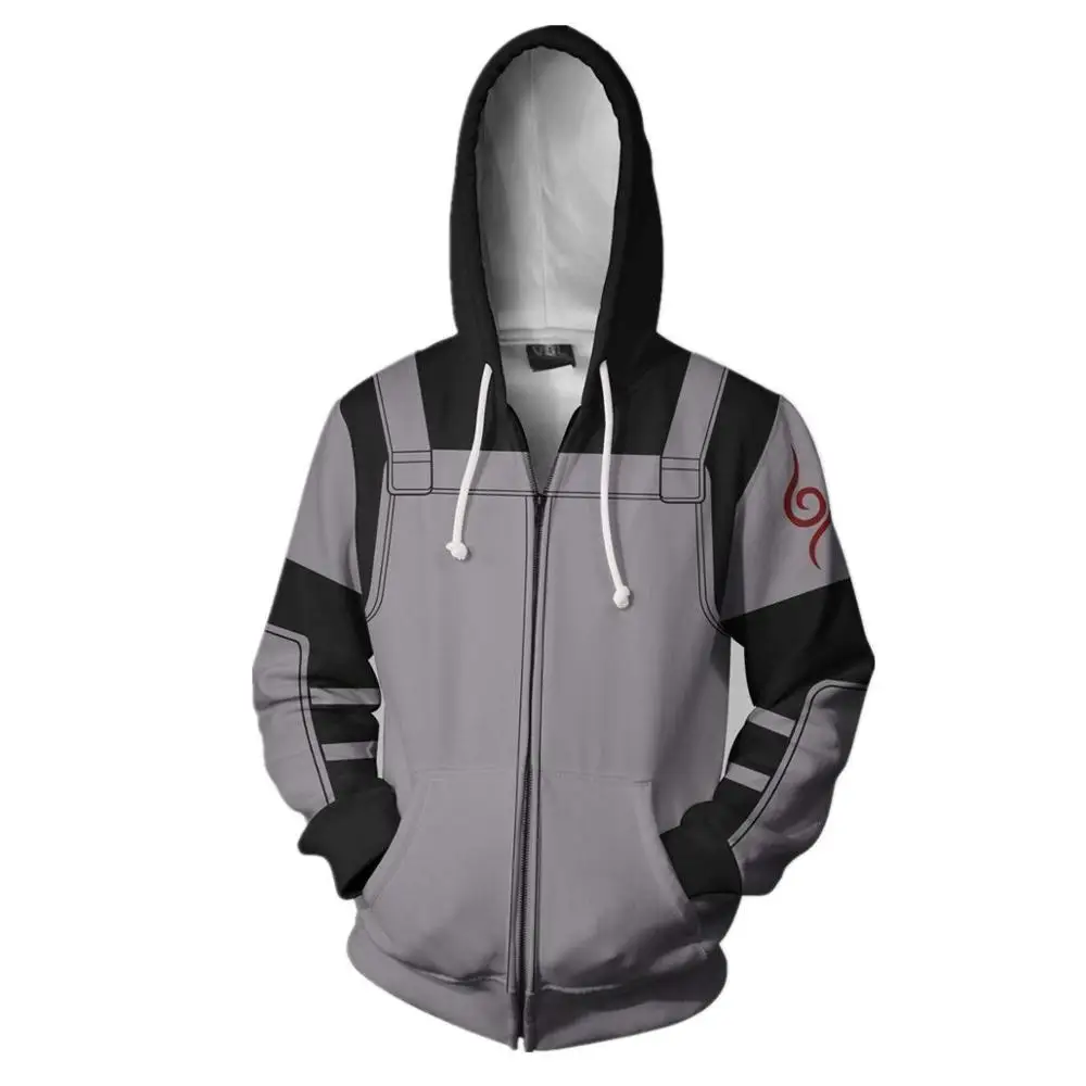 

Новинка 2022, модные толстовки на молнии с аниме, мужская и женская модная мультяшная Повседневная Толстовка для кампуса в стиле Харадзюку, му...